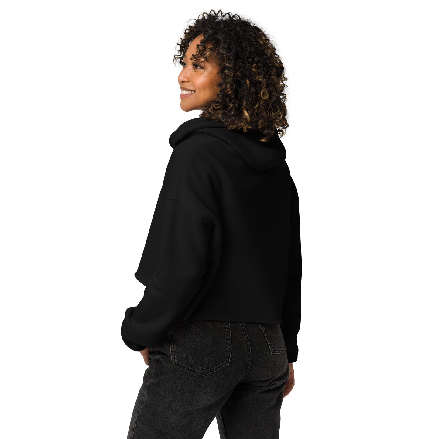 Vintage - Titan Genetix -Crop Hoodie