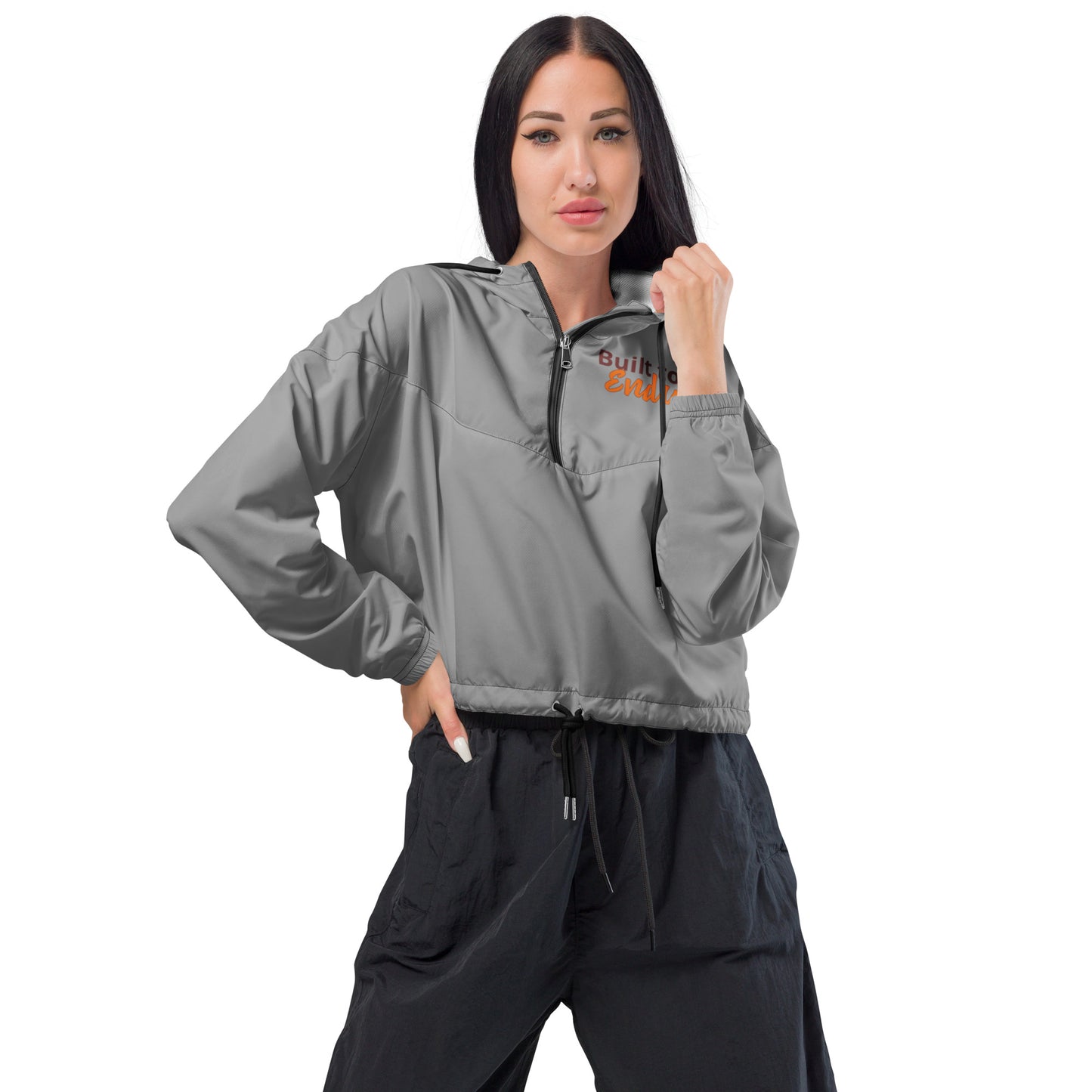 Women’s Cropped Windbreaker - Built to Endure