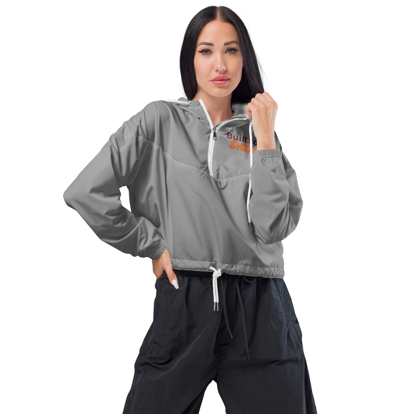 Women’s Cropped Windbreaker - Built to Endure