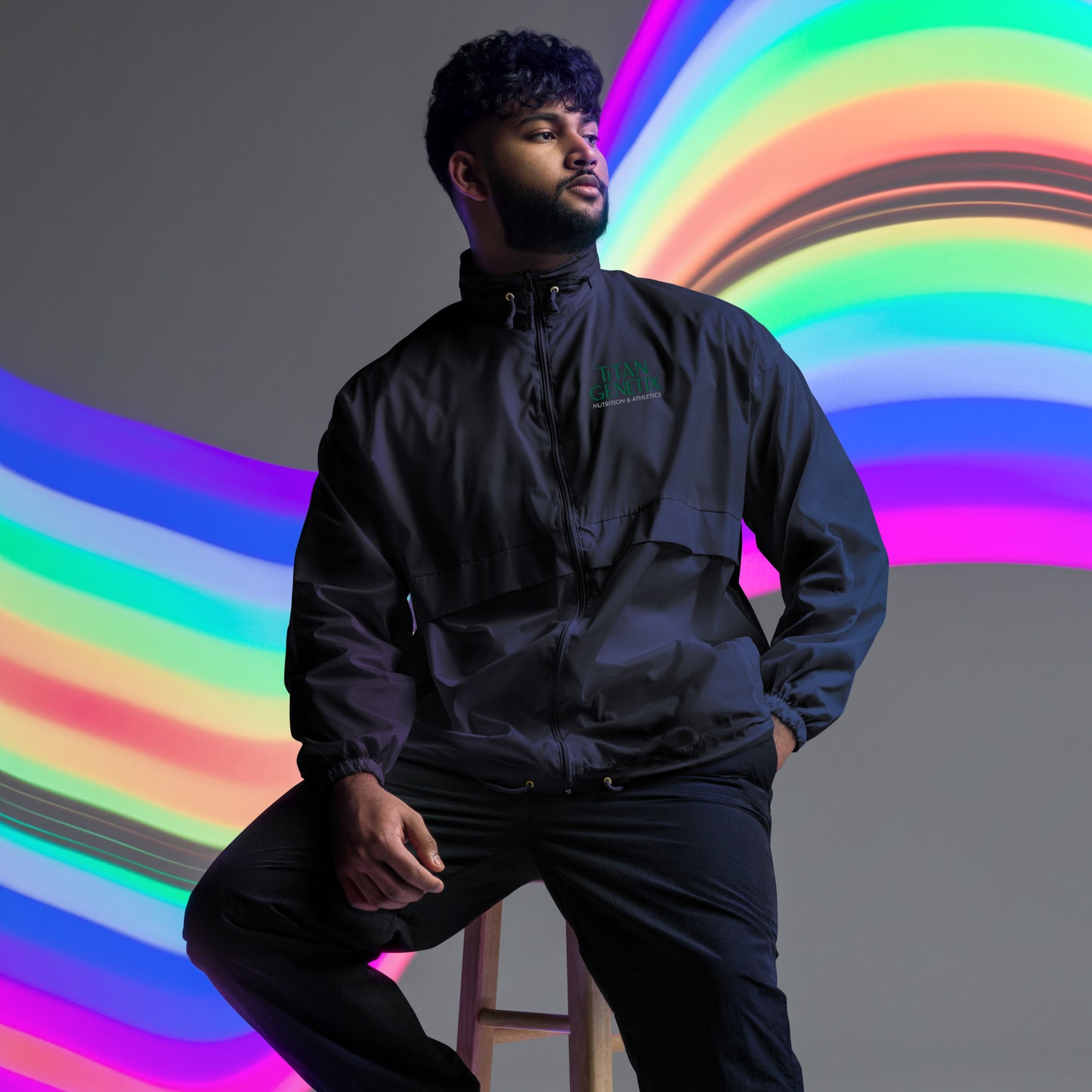 Unisex Windbreaker - Titan Genetix