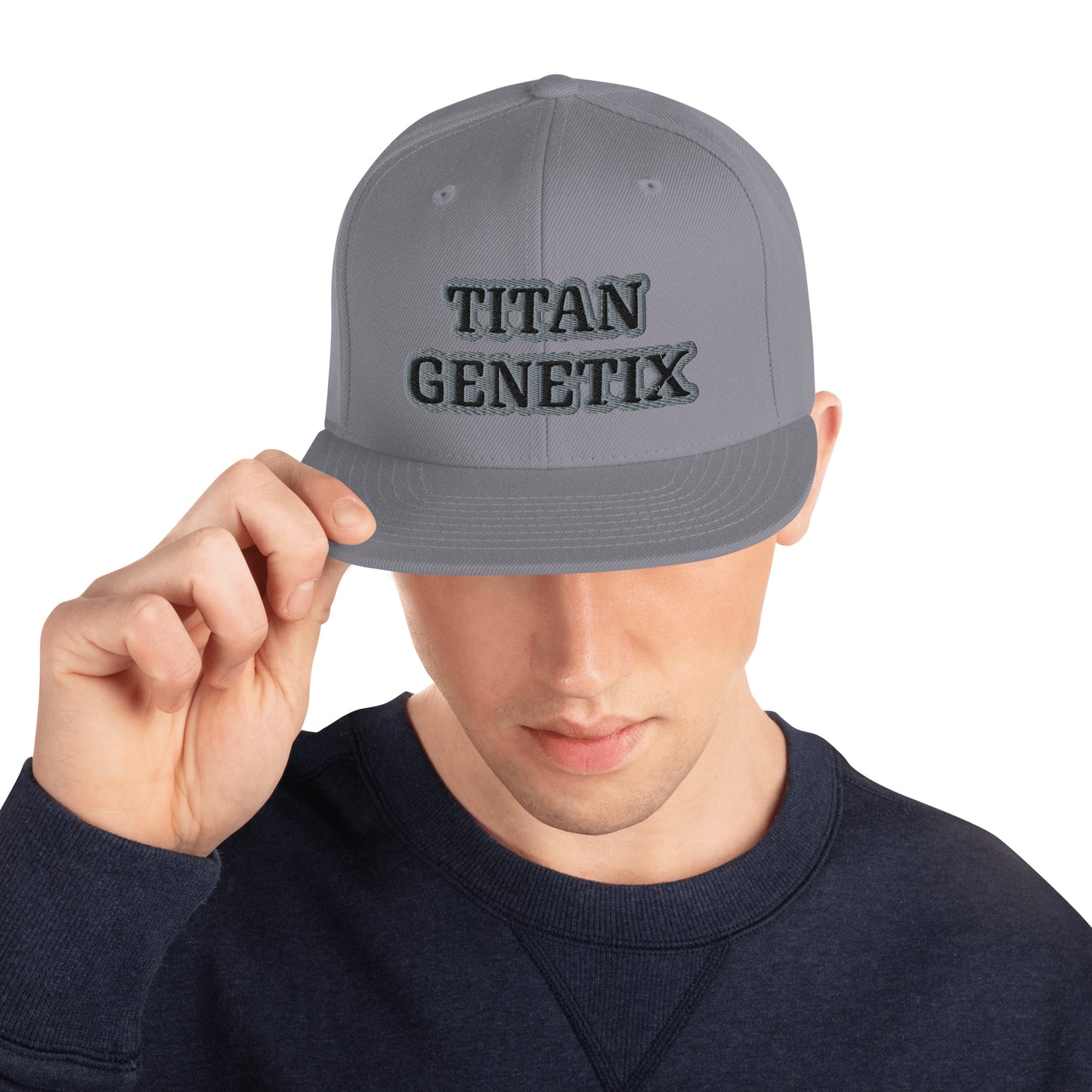 Titan Genetix - Embroidered Snapback Hat