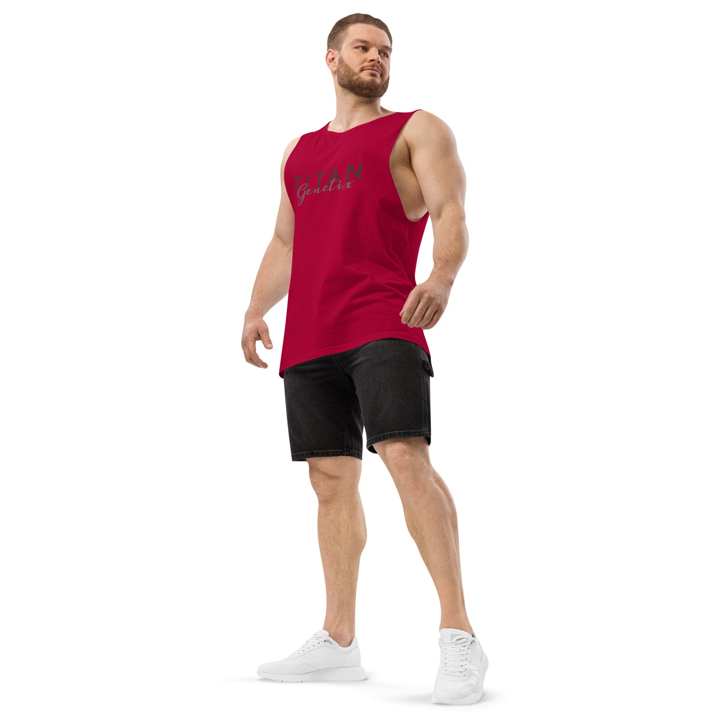 Titan Genetix Signature - Men’s Drop Arm Tank Top