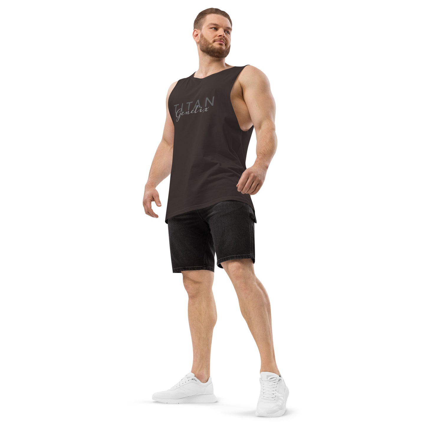 Titan Genetix Signature - Men’s Drop Arm Tank Top