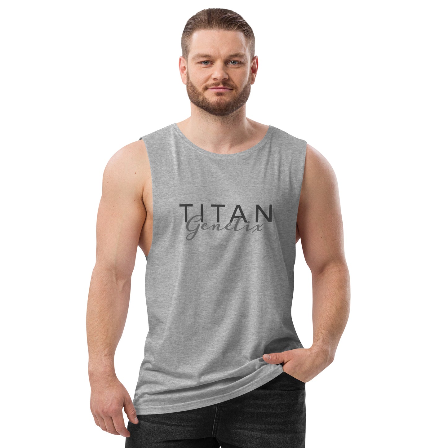Titan Genetix Signature - Men’s Drop Arm Tank Top
