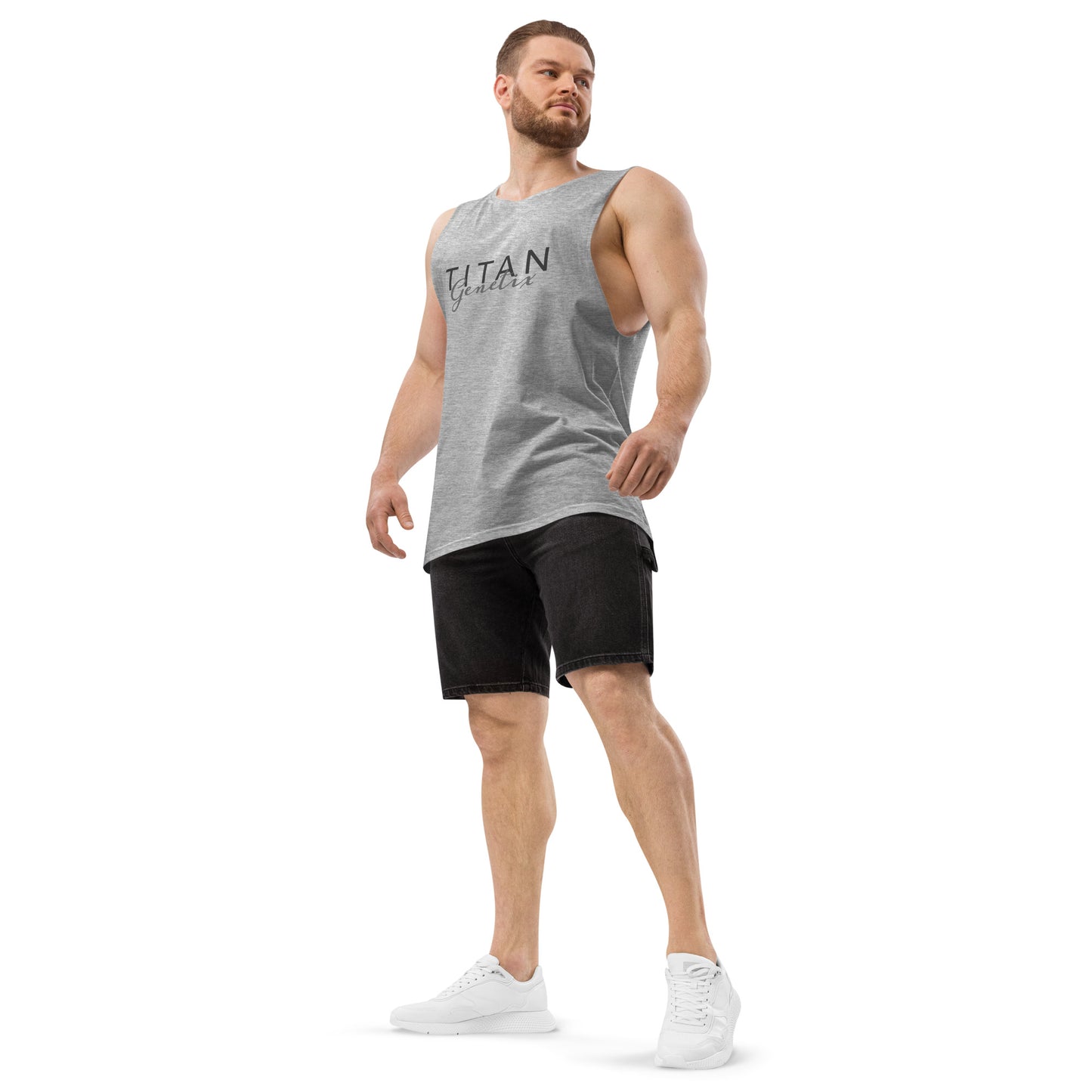 Titan Genetix Signature - Men’s Drop Arm Tank Top