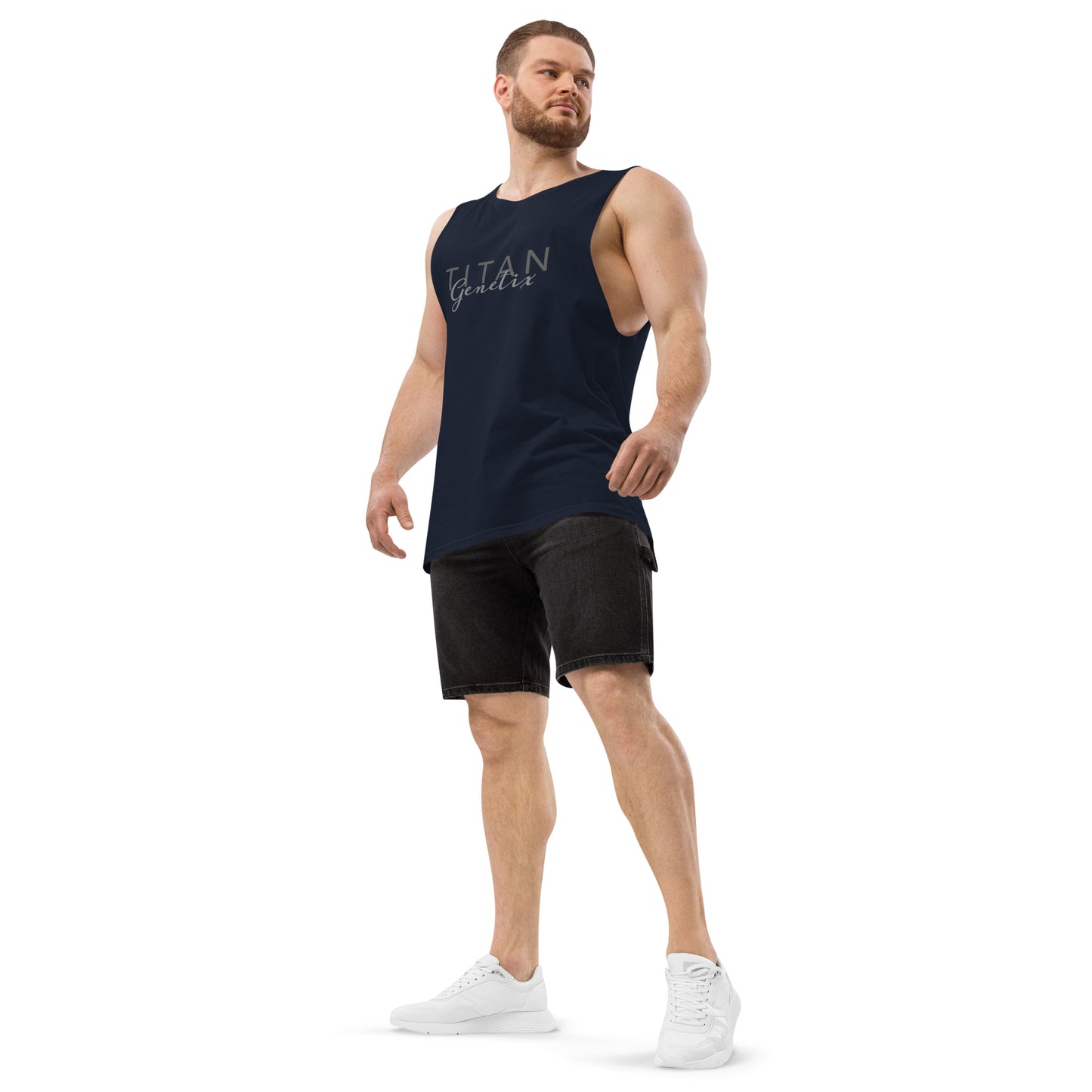 Titan Genetix Signature - Men’s Drop Arm Tank Top