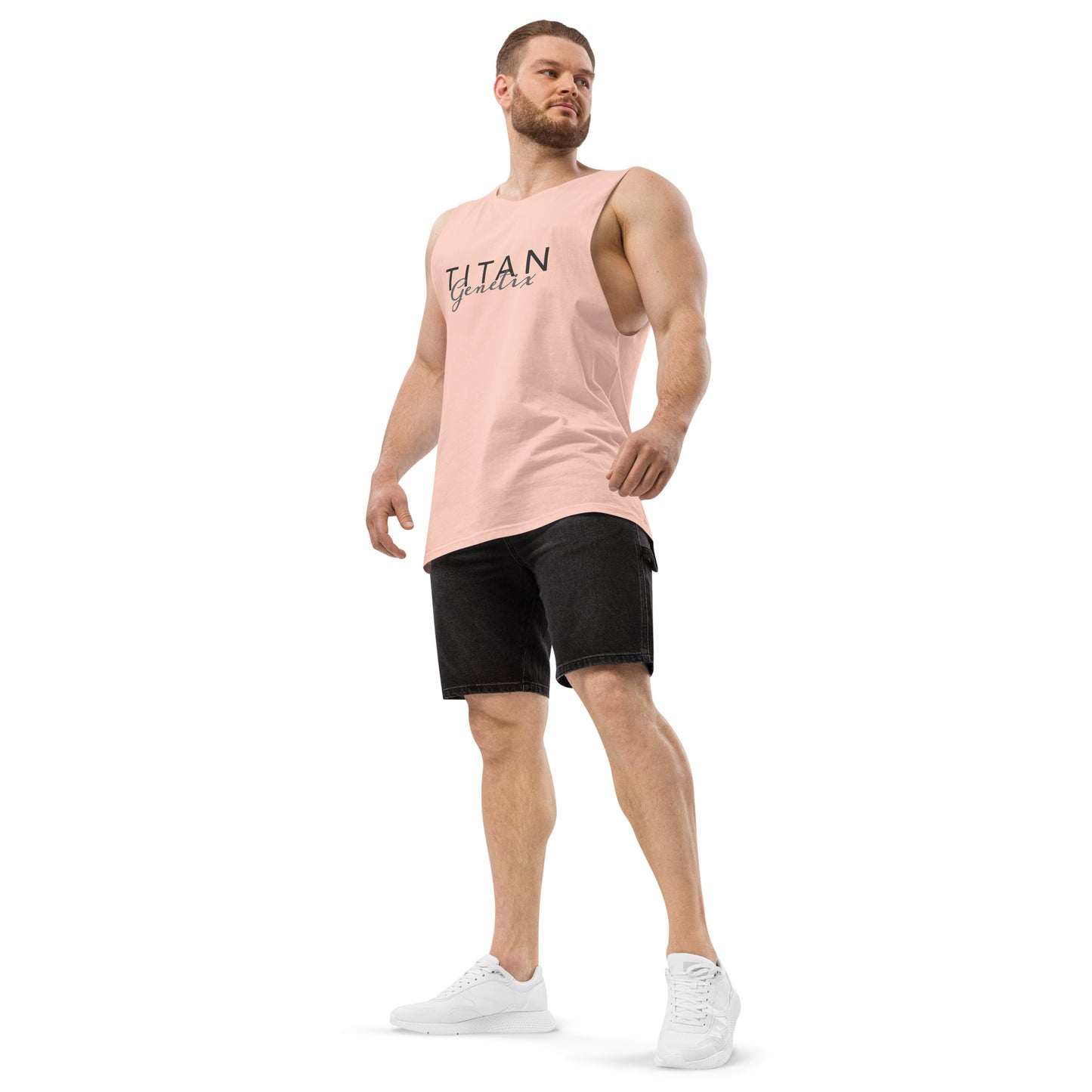 Titan Genetix Signature - Men’s Drop Arm Tank Top