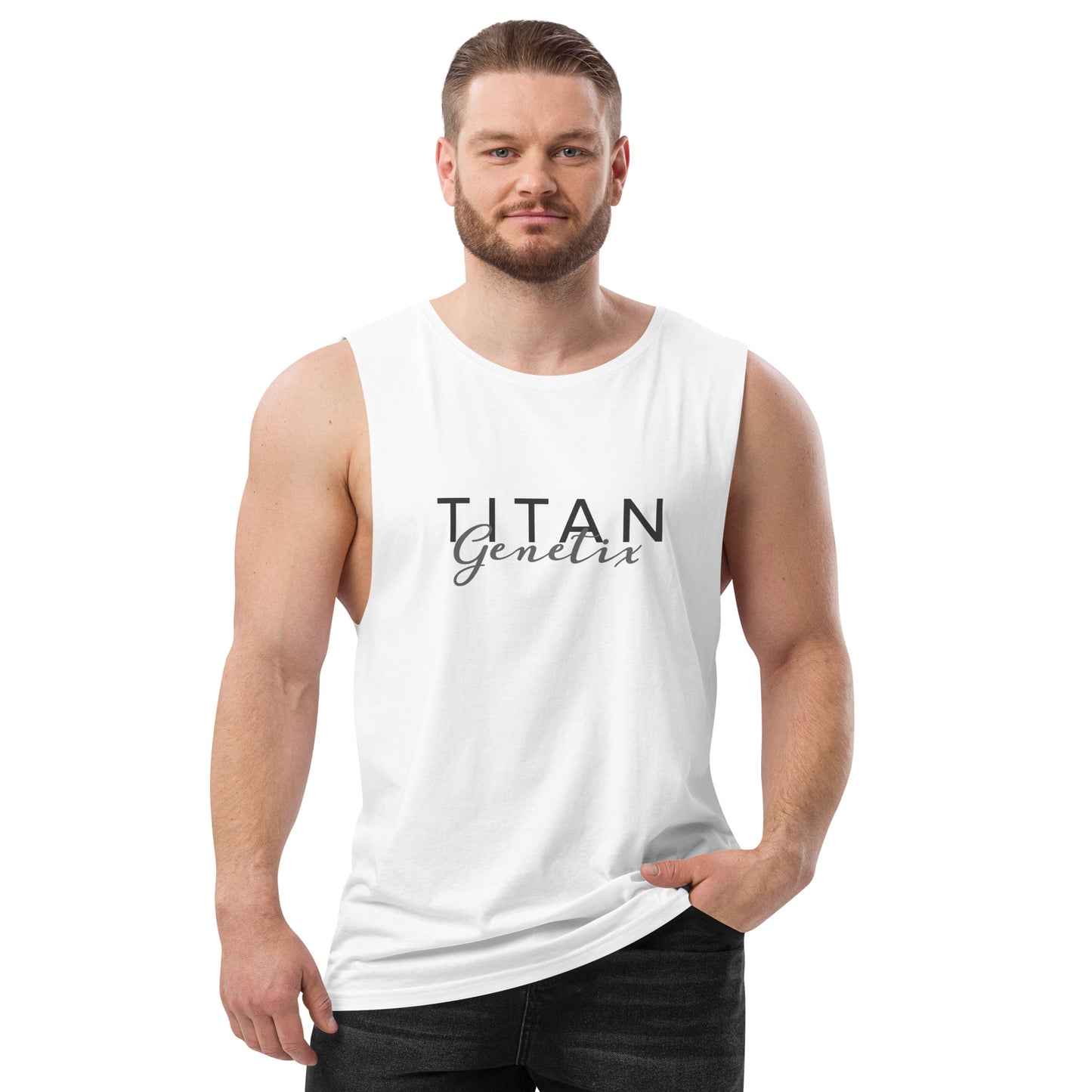 Titan Genetix Signature - Men’s Drop Arm Tank Top