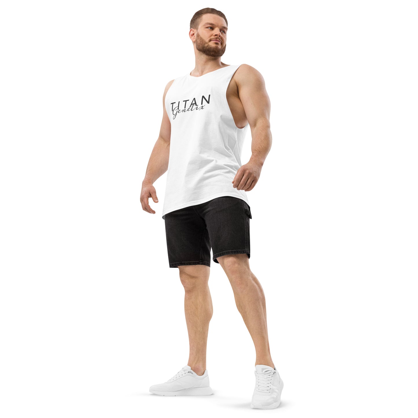 Titan Genetix Signature - Men’s Drop Arm Tank Top