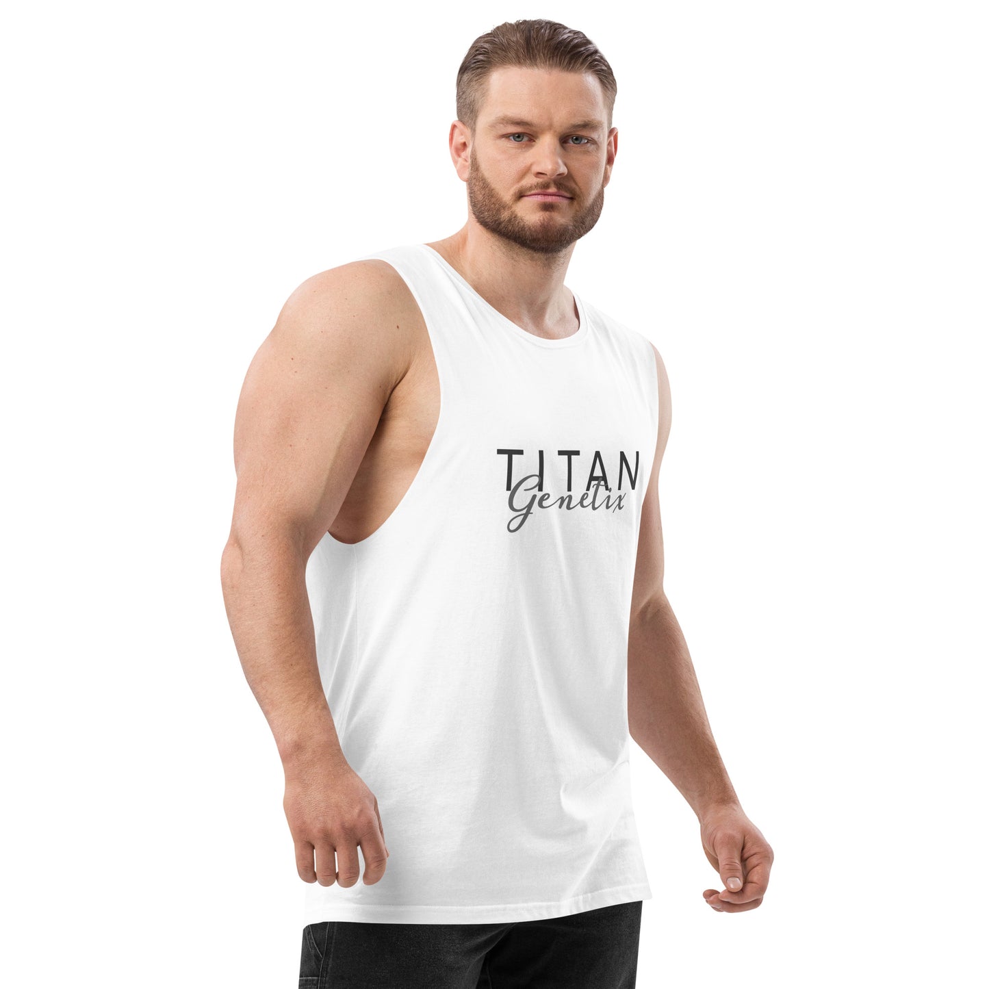 Titan Genetix Signature - Men’s Drop Arm Tank Top