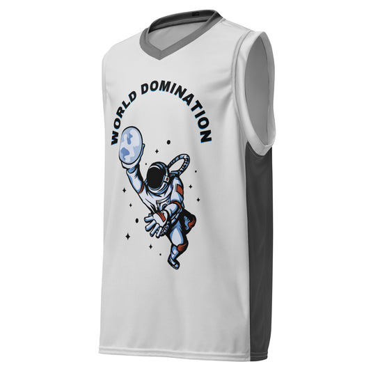 World Domination - Unisex Sleeveless Sports Jersey