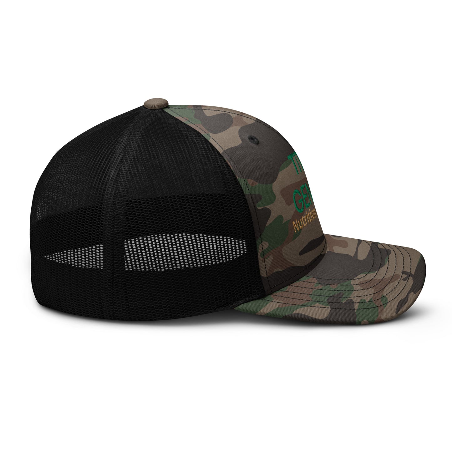 Titan Genetix Camouflage Trucker Hat