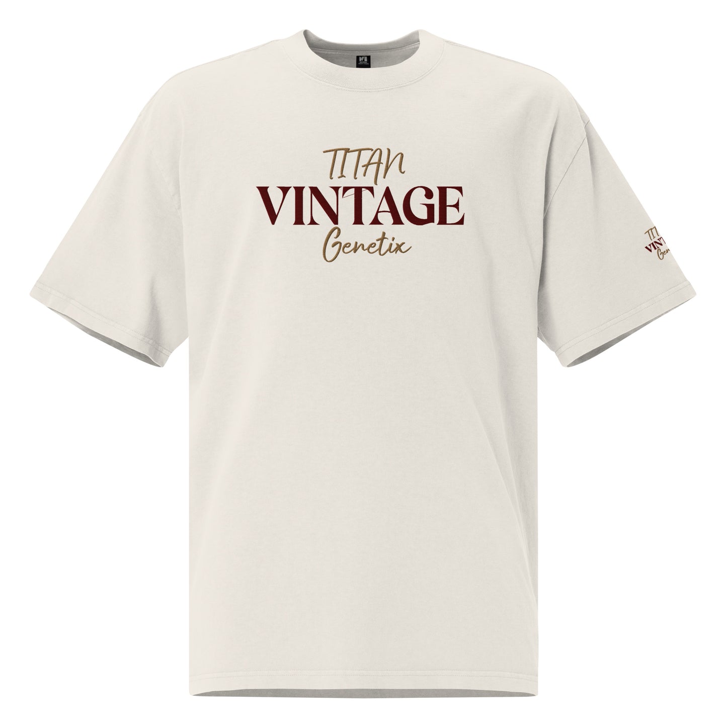 Vintage - Titan Genetix -Oversized Faded Tdd