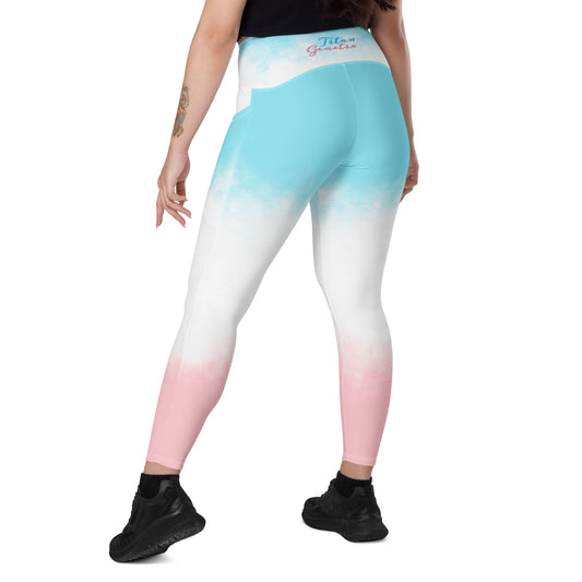 Titan Genetix - Soft Spring - Women's Leggings with pockets