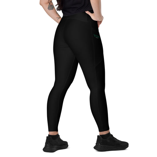 Women's Leggings with pockets - Titan Genetix - Black