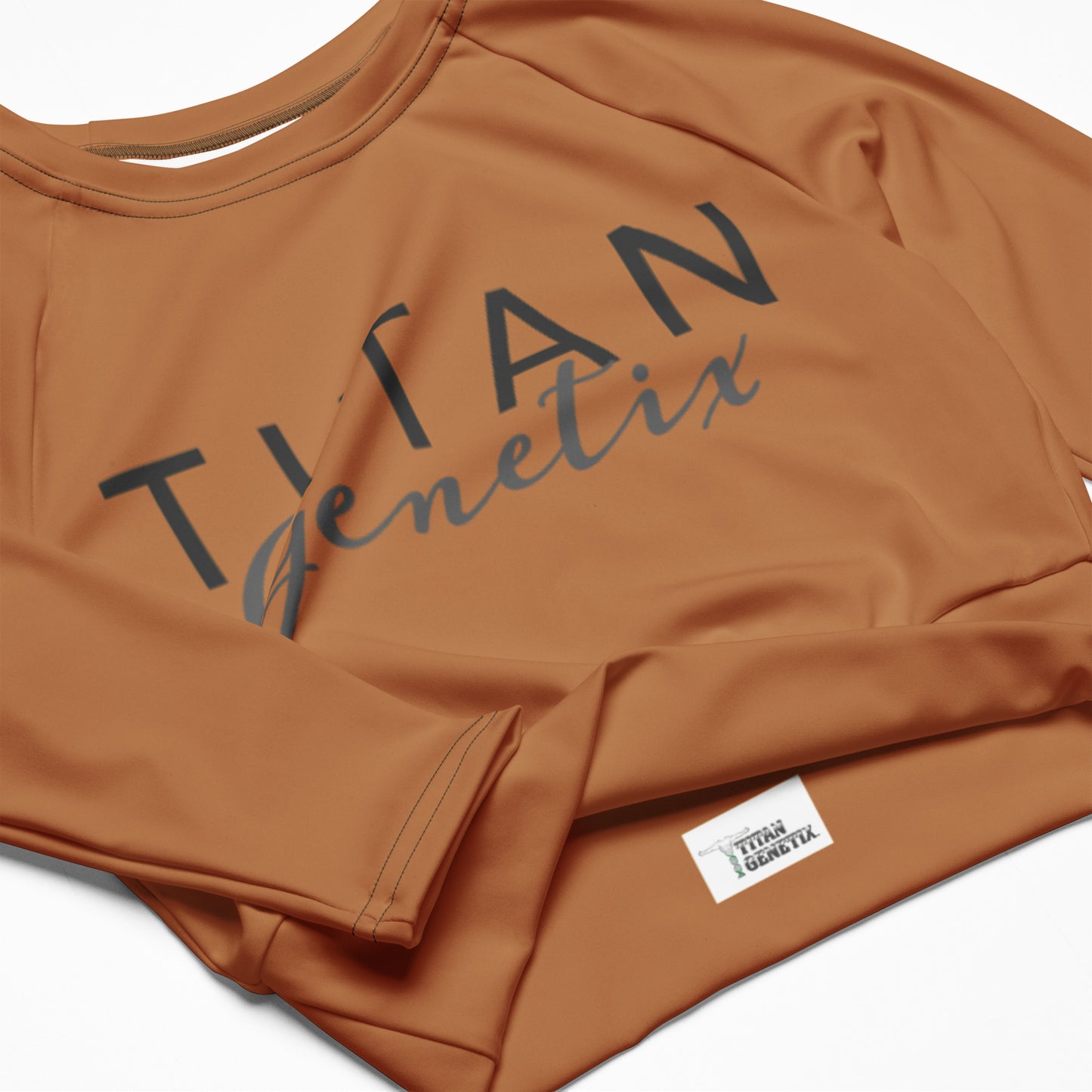 Titan Genetix Women's Signature - Long-Sleeve Crop Top