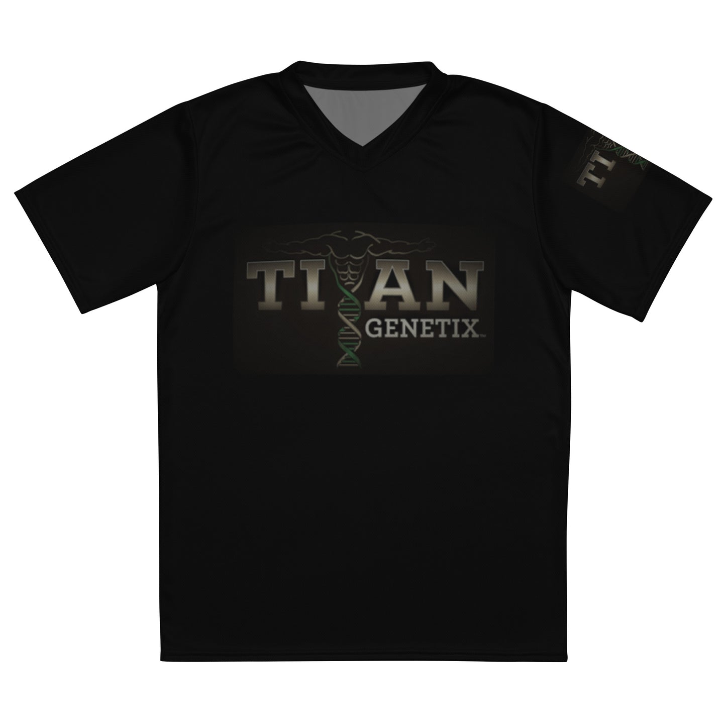 Titan Genetix Unisex Jersey - Ancient Gold Titan Genetix Logo