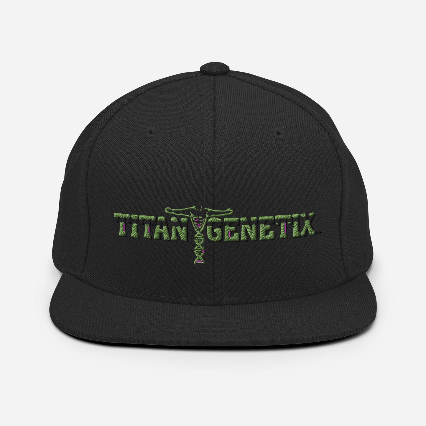 Titan Genetix - Flat Brim Snapback Hat