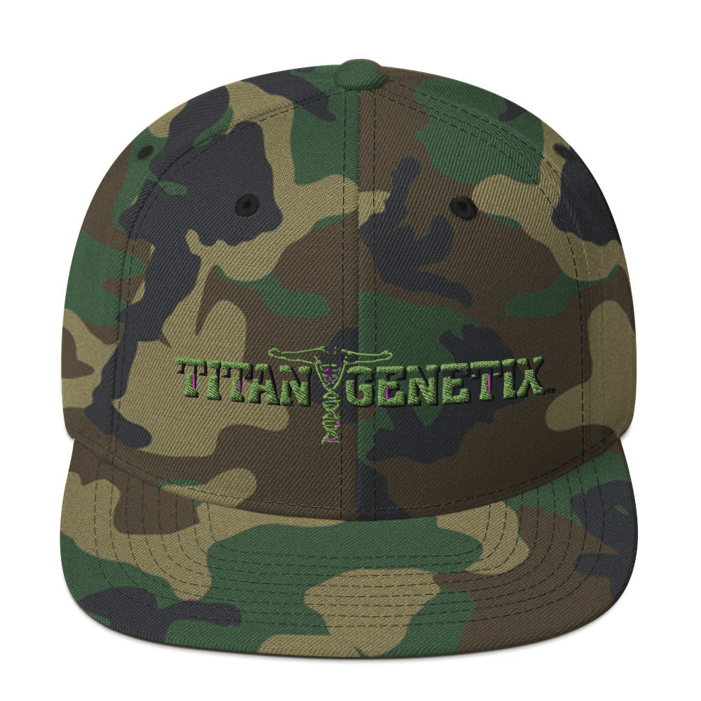 Titan Genetix - Flat Brim Snapback Hat