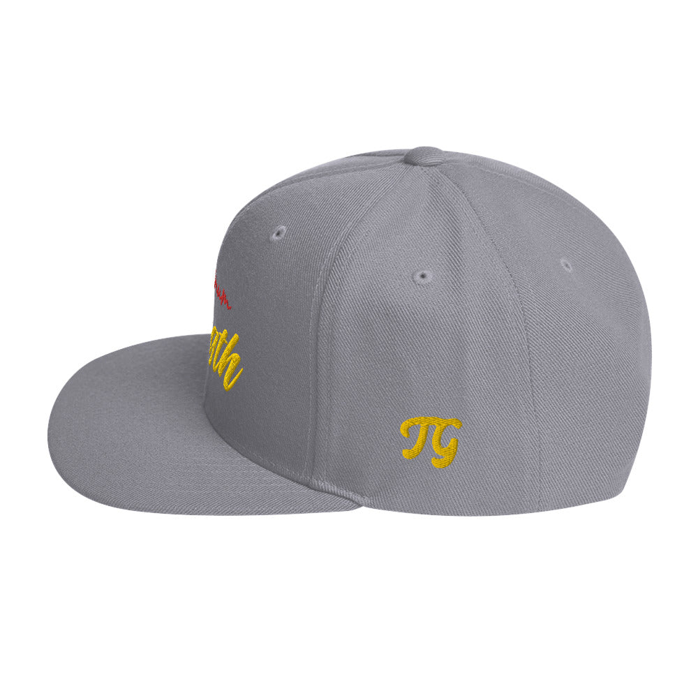 Maximum Strength - Embroidered Snapback Hat