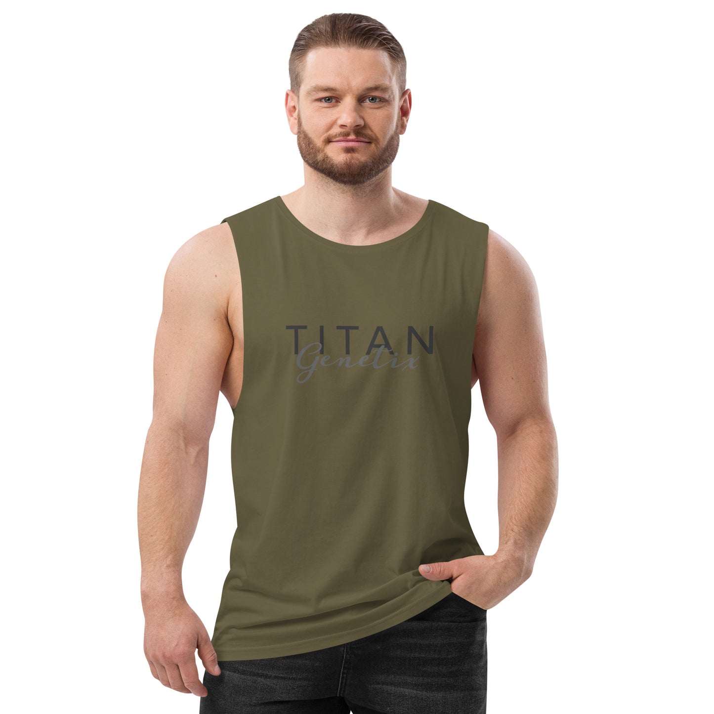 Titan Genetix Signature - Men’s Drop Arm Tank Top