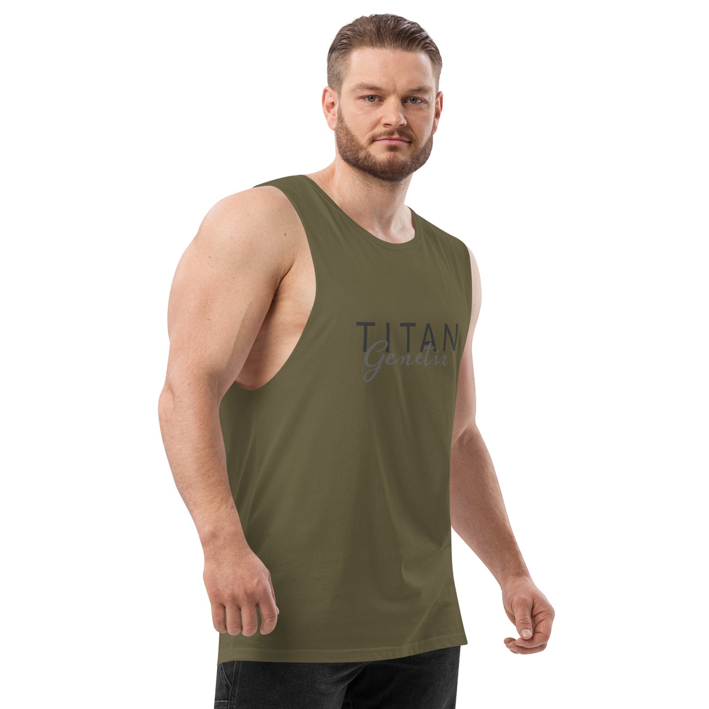 Titan Genetix Signature - Men’s Drop Arm Tank Top