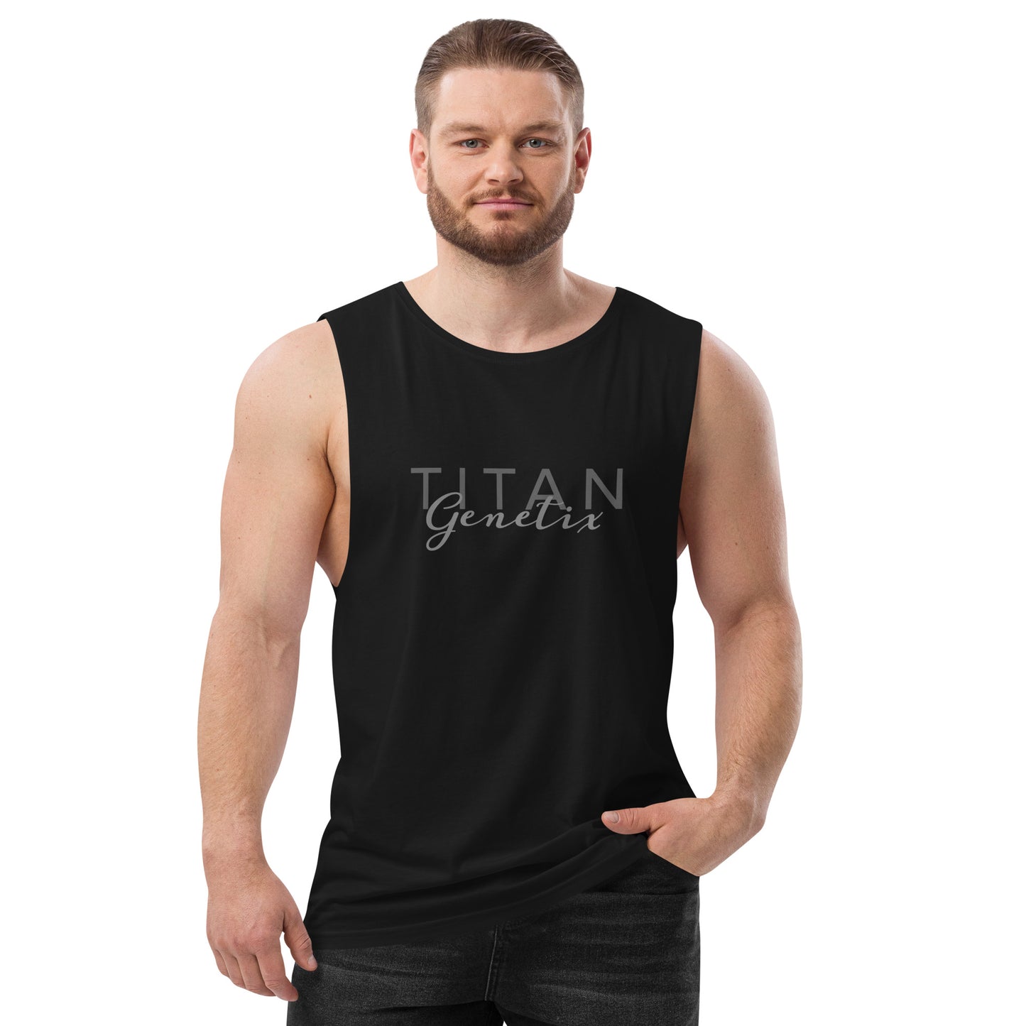 Titan Genetix Signature - Men’s Drop Arm Tank Top