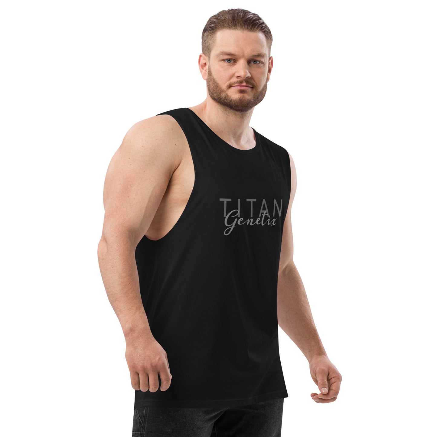 Titan Genetix Signature - Men’s Drop Arm Tank Top