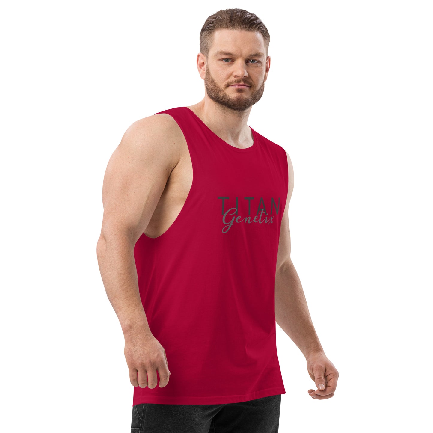 Titan Genetix Signature - Men’s Drop Arm Tank Top