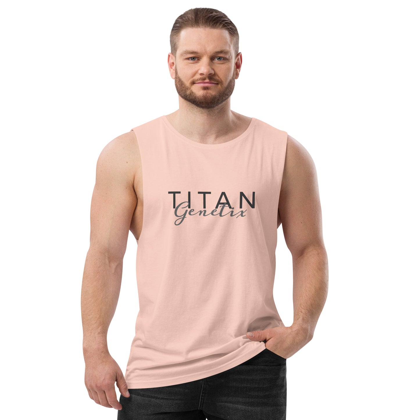 Titan Genetix Signature - Men’s Drop Arm Tank Top