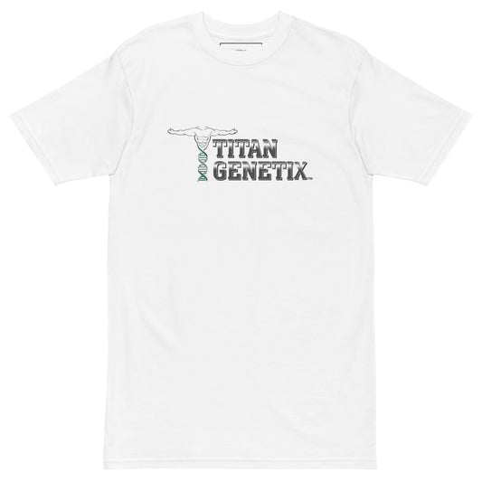 Titan Genetix - Men’s Premium White Tee